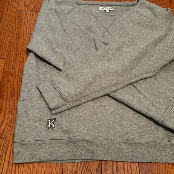 NWOT Madewell Daryl K Crewneck Sweatshirt Women's Small Solid Gray - Picture 7 of 7